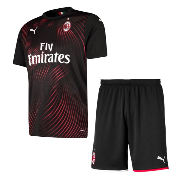 Camiseta AC Milan Tercera equipo Niños 2019-20 Rojo Negro